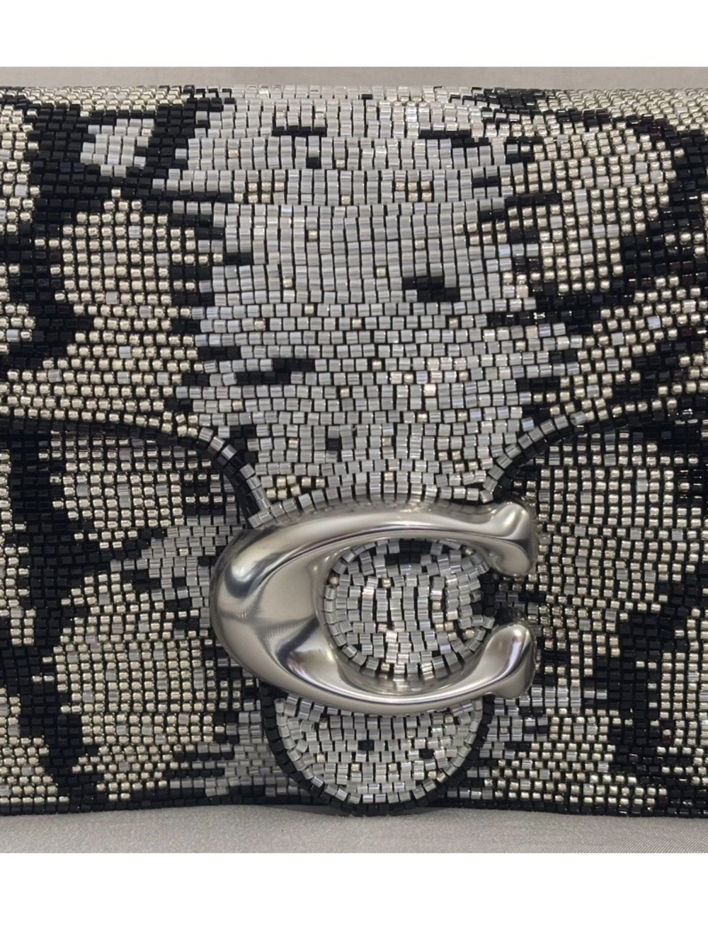 Coach Tabby Shoulder Bag in Beaded Snake Print - SOLD OUT - Picture 5 of 13